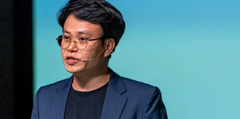 Lam Nguyen is co-founder of Tepbac. His father began farming shrimp 25 years ago and at that point Nguyen realised there was a problem.