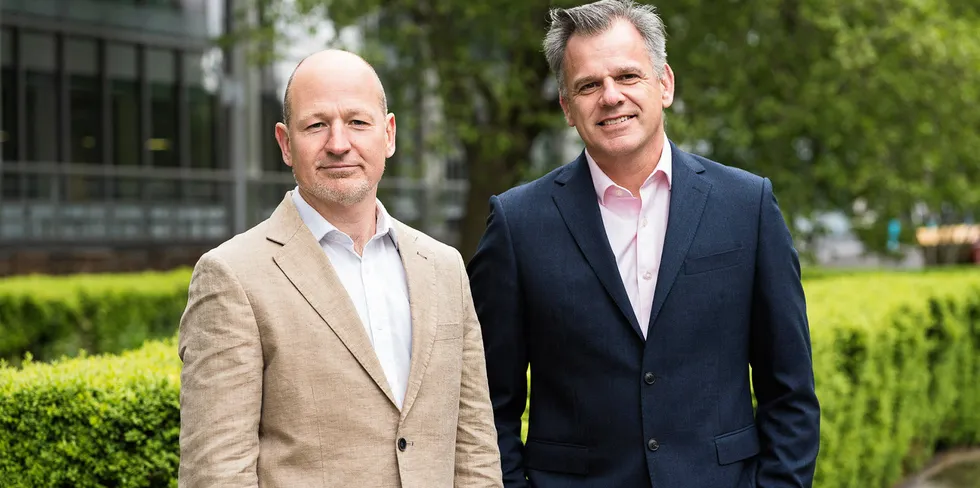 Cerulean Winds' Mark Dixon (left) and Dan Jackson
