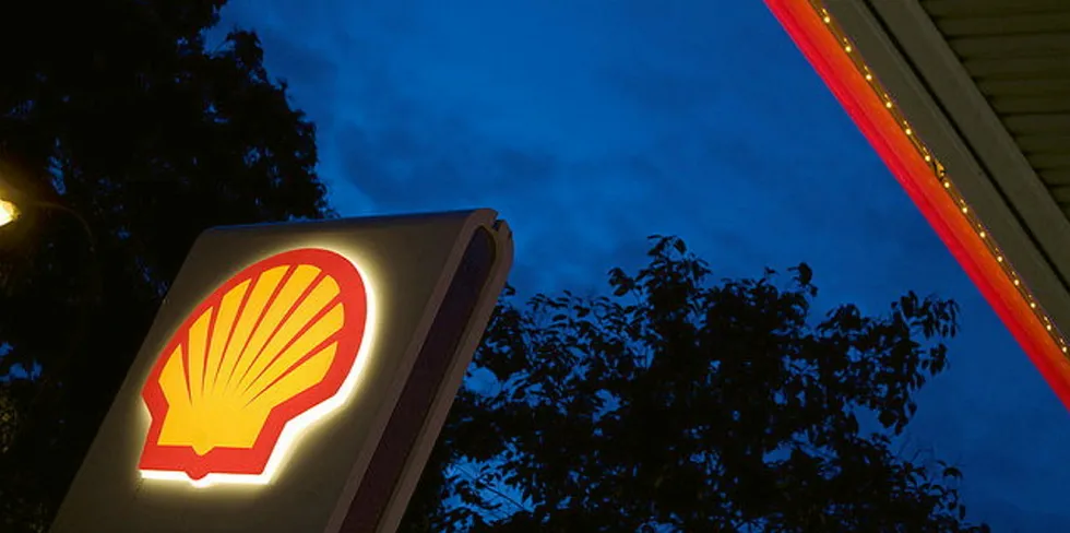 Shell petrol station