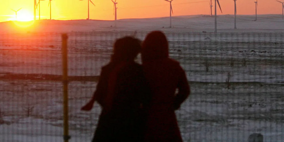 China remains the world's dominant wind market.