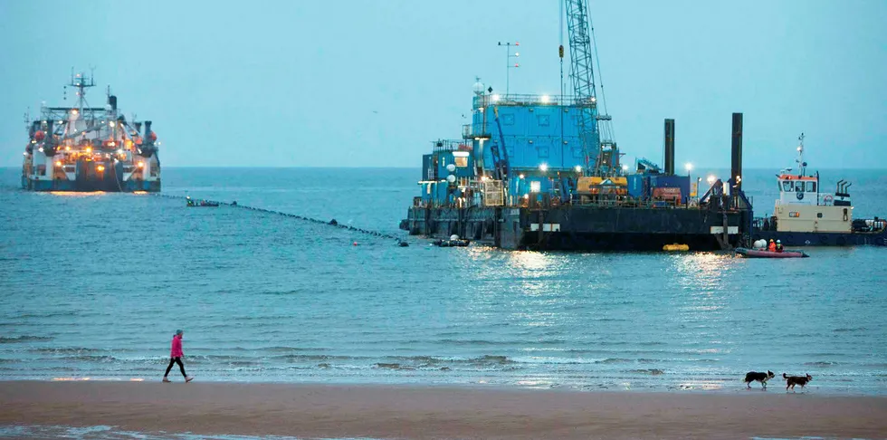 The review will look at the way ahead for bringing power to shore.