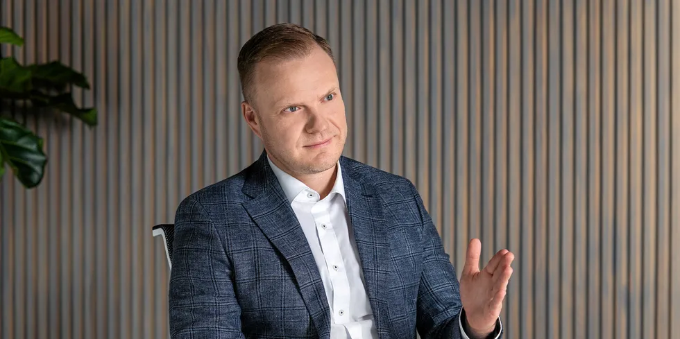 . Maris Kunickis, chief executive of DTEK Renewables.