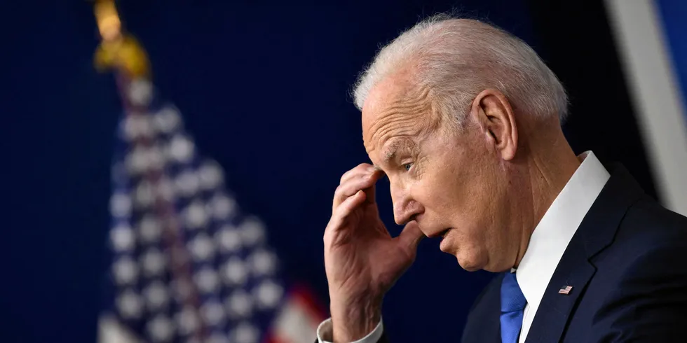 US President Joe Biden.