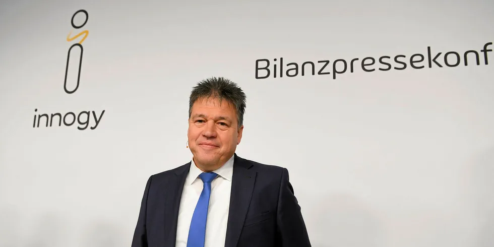 Chairman and head of the board of German energy company innogy SE Uwe Tigges