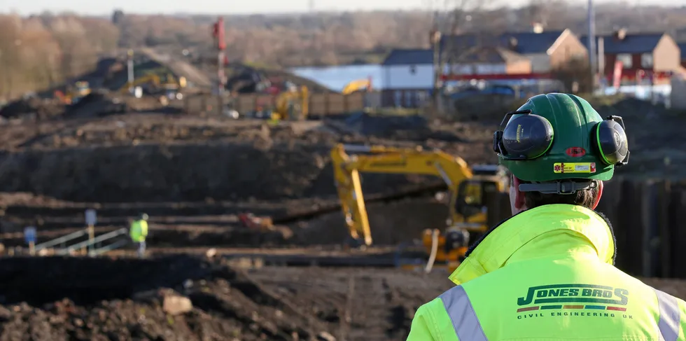 Jones Bros is also handling the onshore civil engineering for the UK's 3.6GW Dogger Bank megaproject