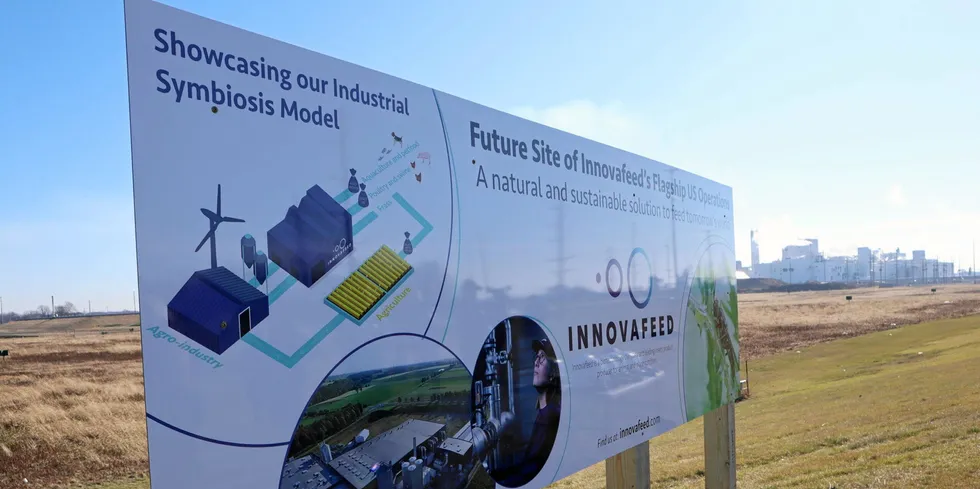 Decatur, Illinois is the next production site of Innovafeed in the United States.