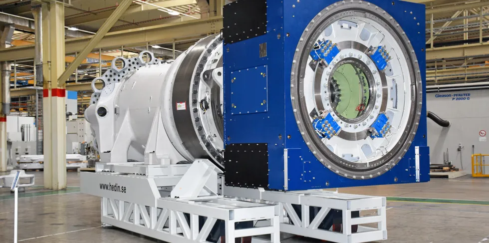 The Vestas-ZF-designed powertrain