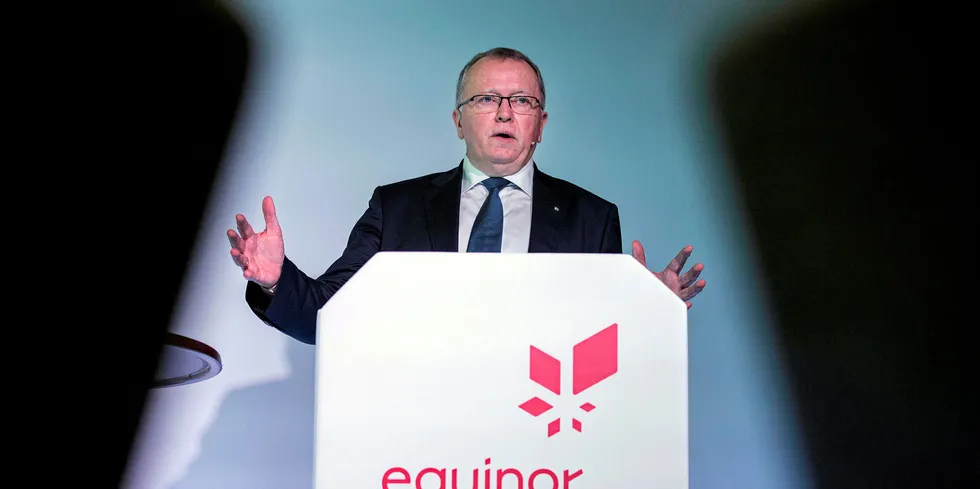 Equinor CEO Eldar Sætre