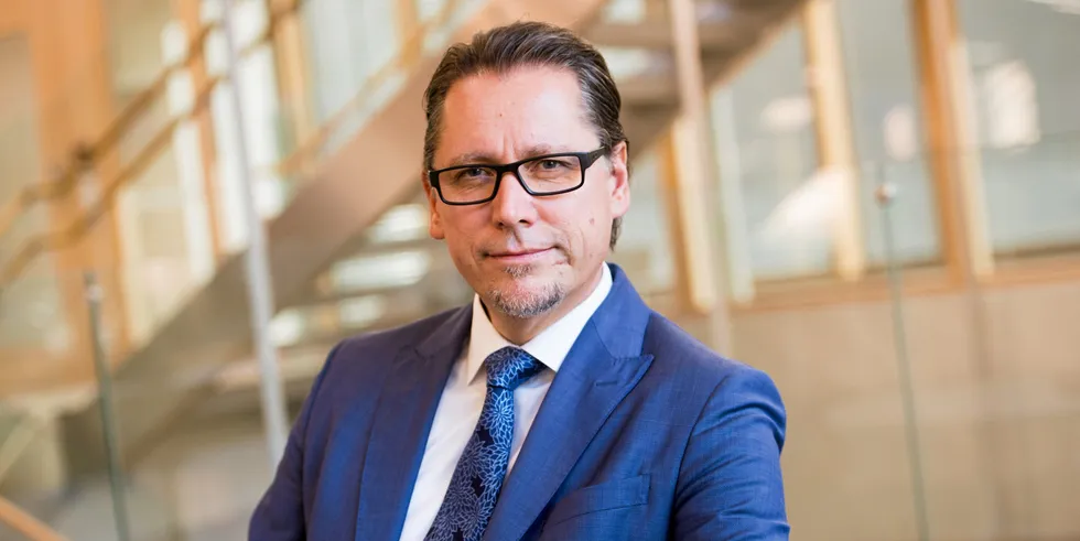 Remi Eriksen, group president and CEO of DNV, said the war in Ukraine has been a setback to the energy transition.