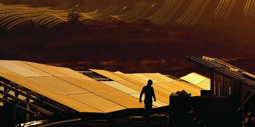 Iberdrola's Nunez de Balboa solar array.