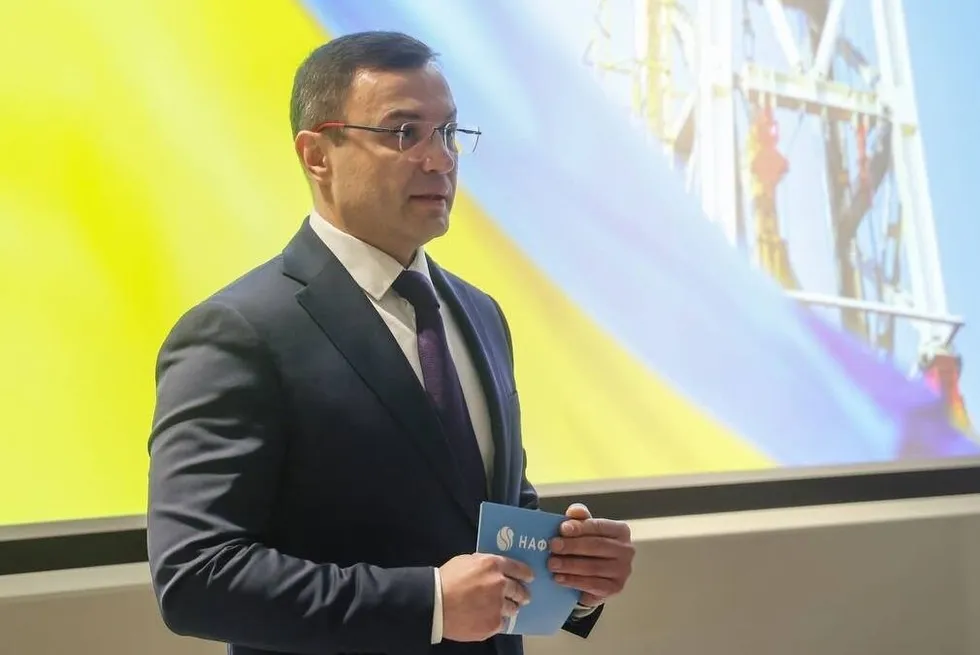 Naftogaz executive board chairman Roman Chumak