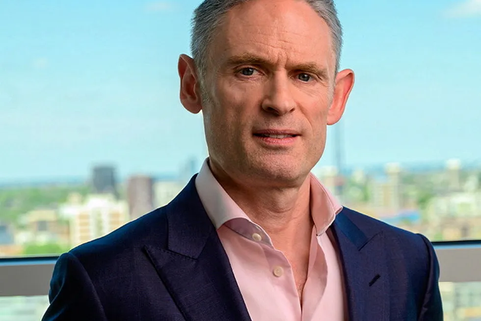 Share price fall: Corcel chief executive chairman James Parsons.