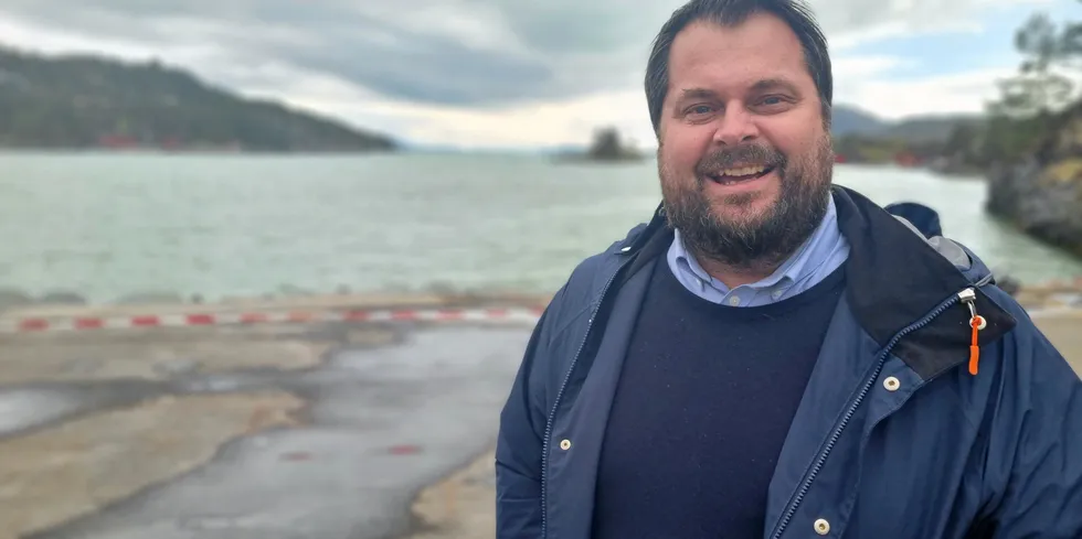 It's a busy time for Salmon Evolution and CEO Hakon Andre Berg.