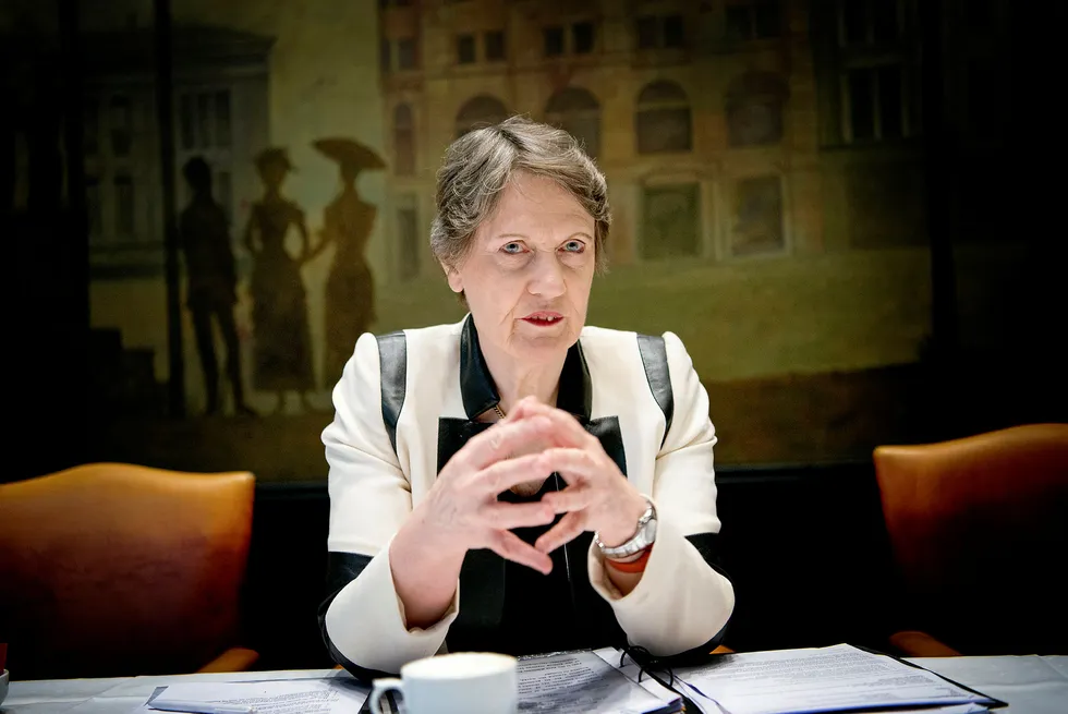 Sound governance: EITI chair Helen Clark