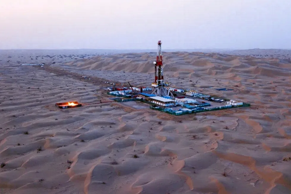 Shifting sands: harsh environment makes exploration at Tarim basin extremely challenging.