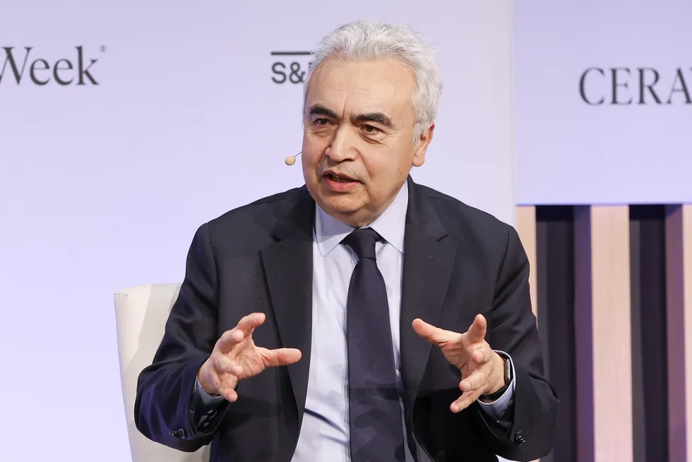 International Energy Agency executive director Fatih Birol
