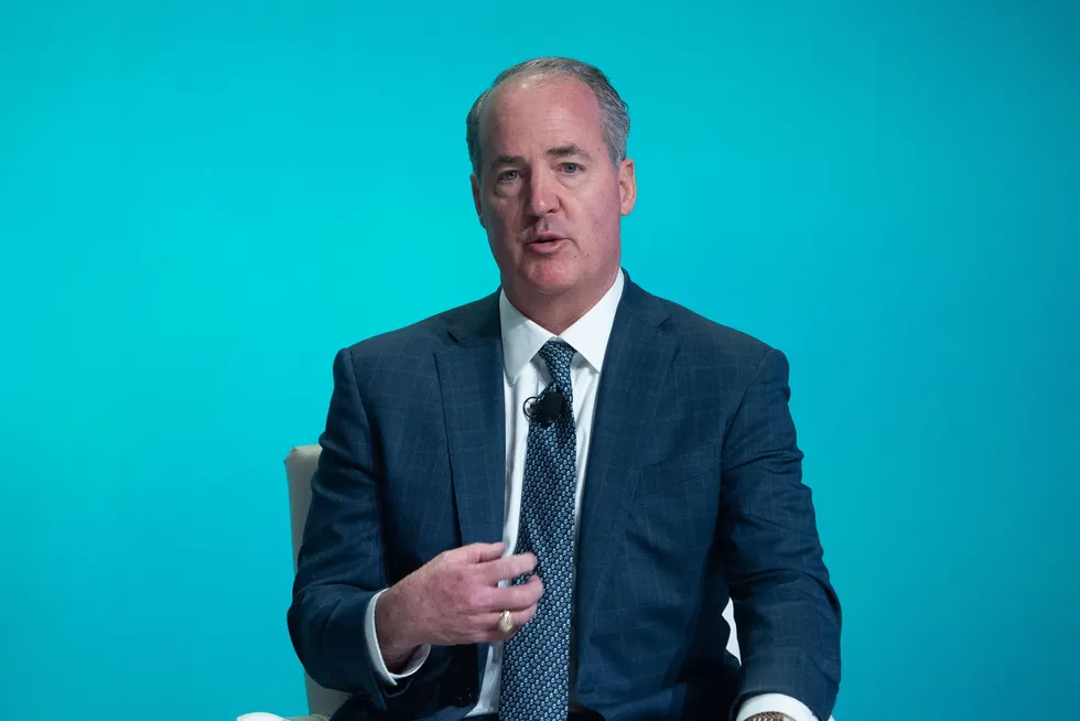 Diamondback Energy chief executive Travis Stice.
