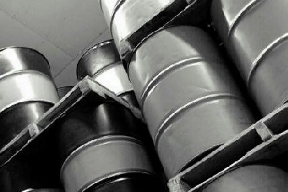 Crude up: as inventories down