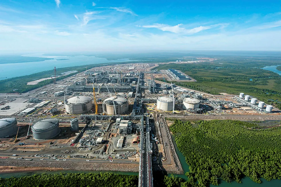 Contract: Ichthys LNG at Bladin Point near Darwin