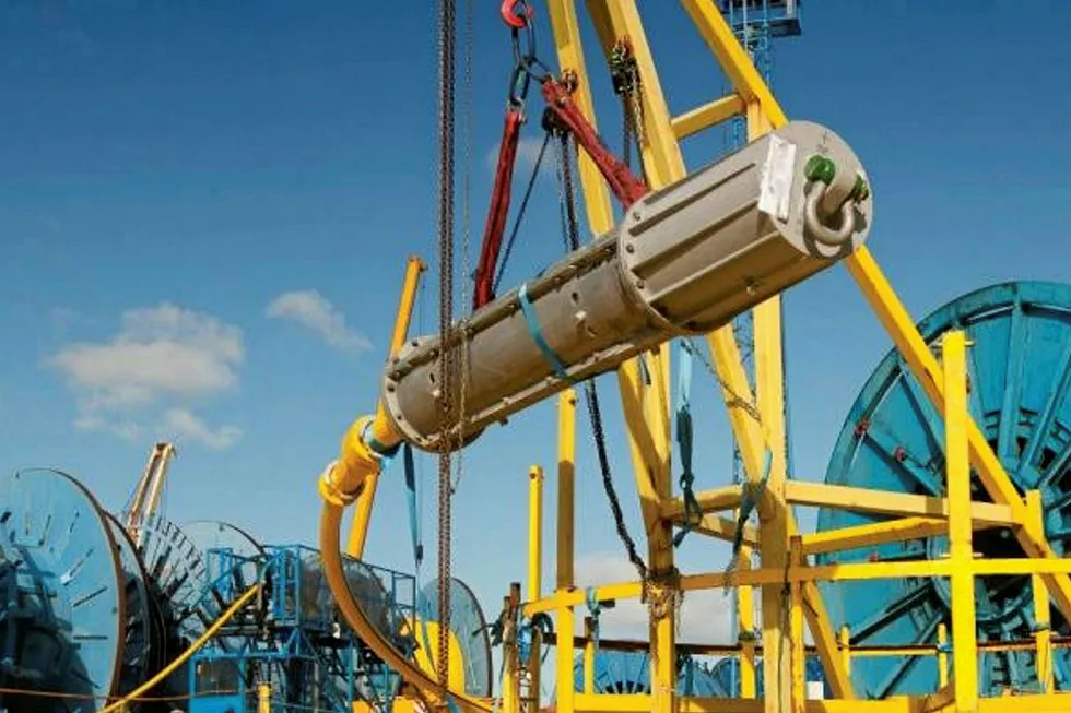 Smaller loss: for Oceaneering in the third quarter