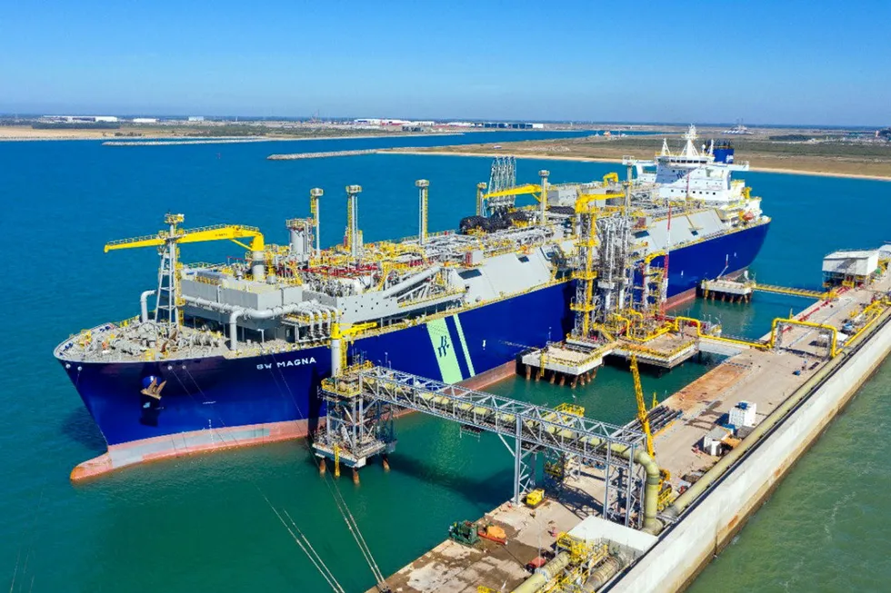 Big plans: the BW Magna FSRU at the Acu Port in Rio de Janeiro state