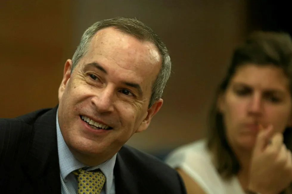 Upcoming round: Brazil's oil regulator chief Decio Oddone