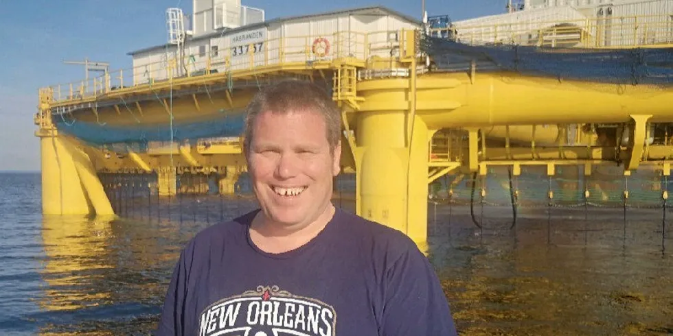 Grant Lovell, general manager aquaculture, New Zealand King Salmon.