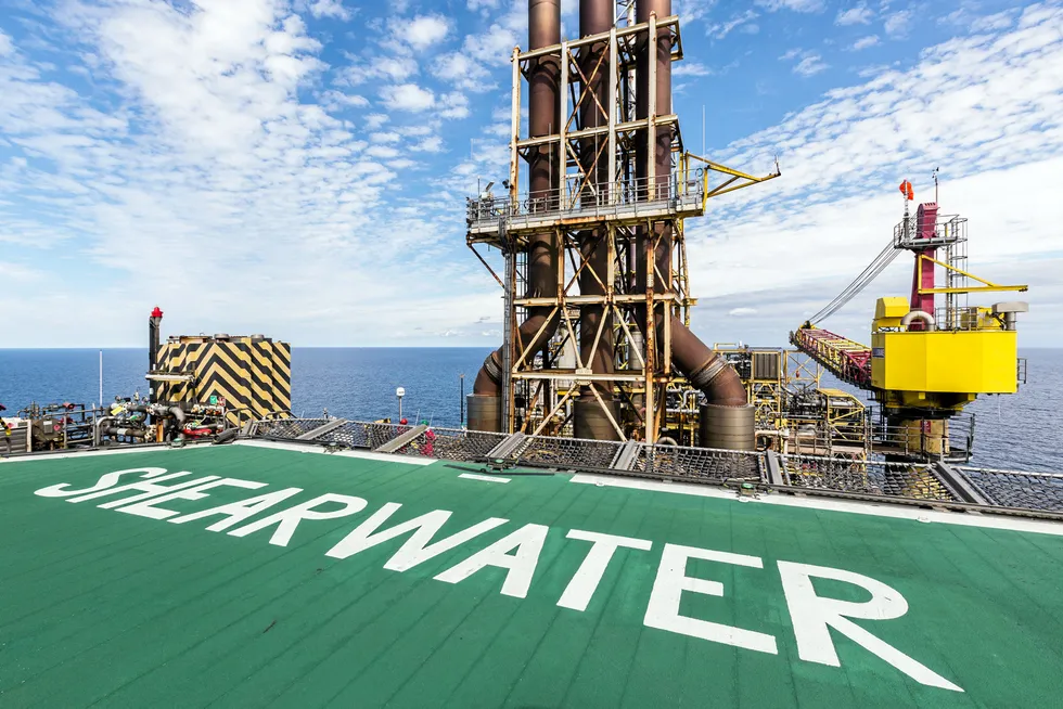 Host: Shell's Shearwater platform in UK North Sea, which is due to receive Jackdaw gas