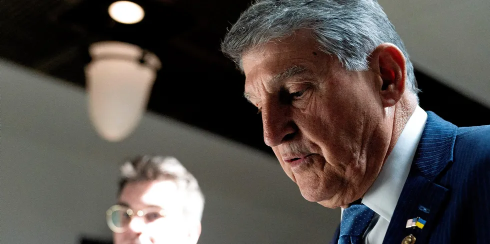 US Senator Joe Manchin.