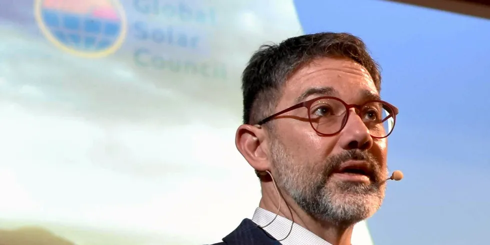 Outgoing GSC CEO Gianni Chianetta.
