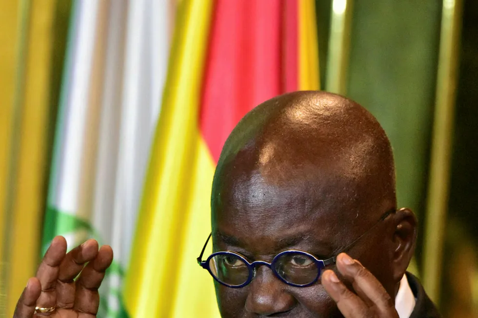 Ghanaian President Nana Akufo Addo
