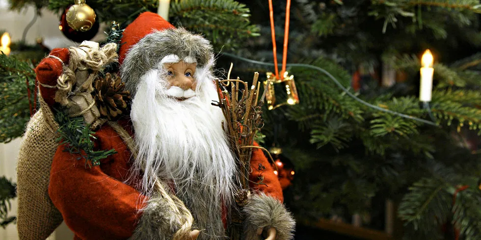 As long as Santa brings salmon with him, the market should be fine.