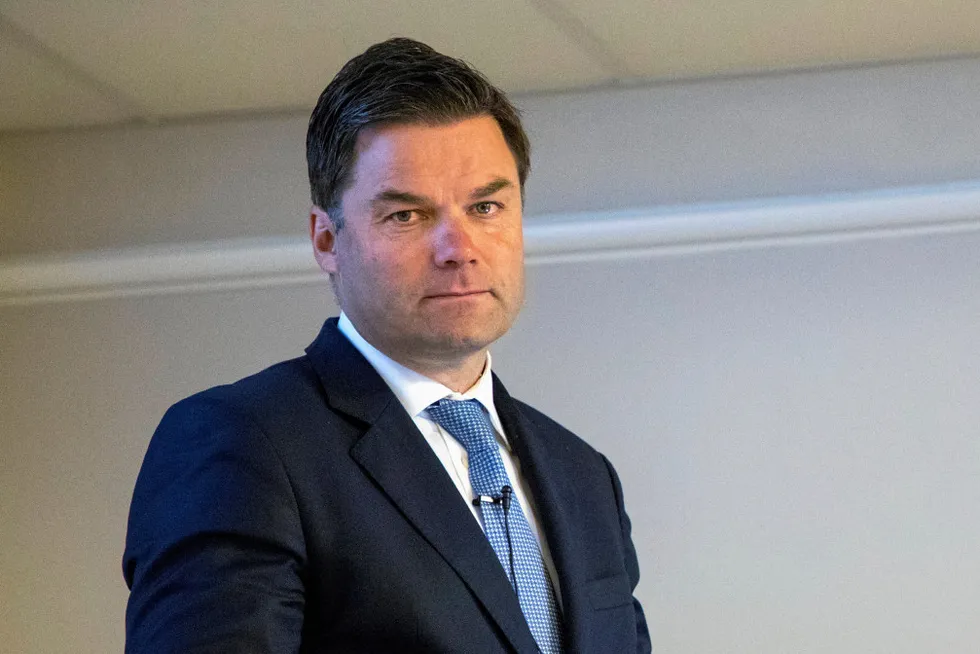 TGS chief executive Kristian Johansen.