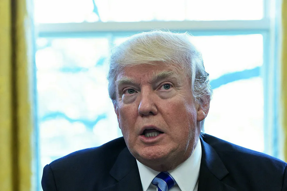 Risks: US President Donald Trump