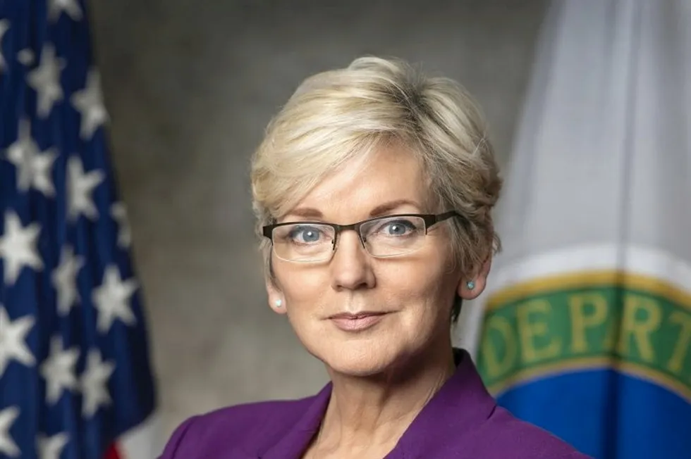 Jennifer Granholm, US Secretary of Energy.