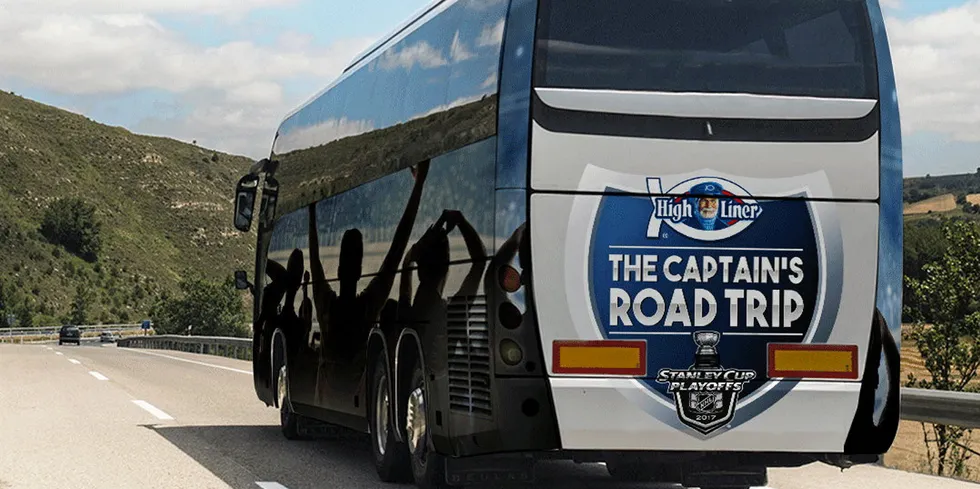 High Liner took its seafood on the road with a promotional bus.