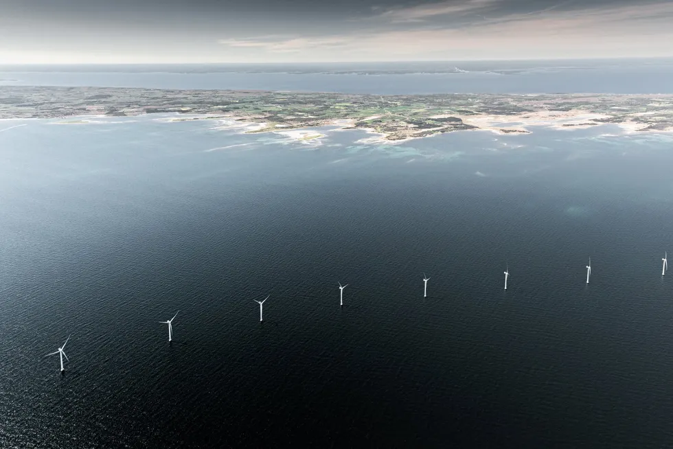RWE's Karehamn wind farm in Sweden.