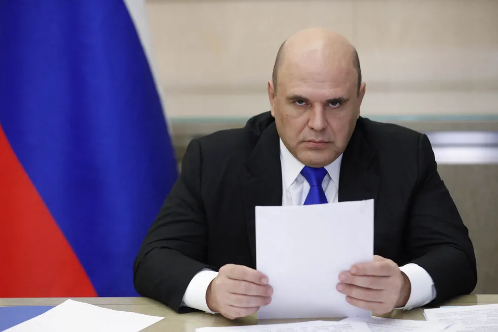 Hydrogen plan: Russian Prime Minister Mikhail Mishustin