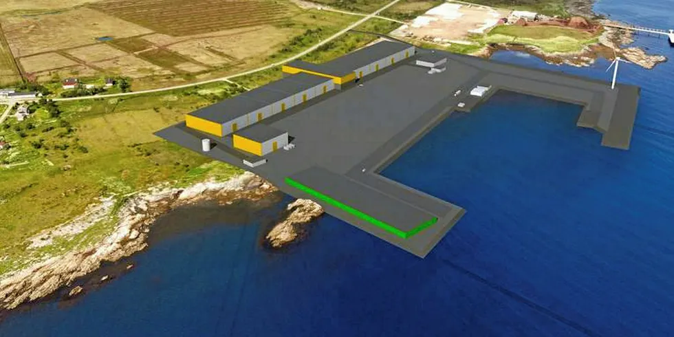 Plans for Andfjord salmon farm.