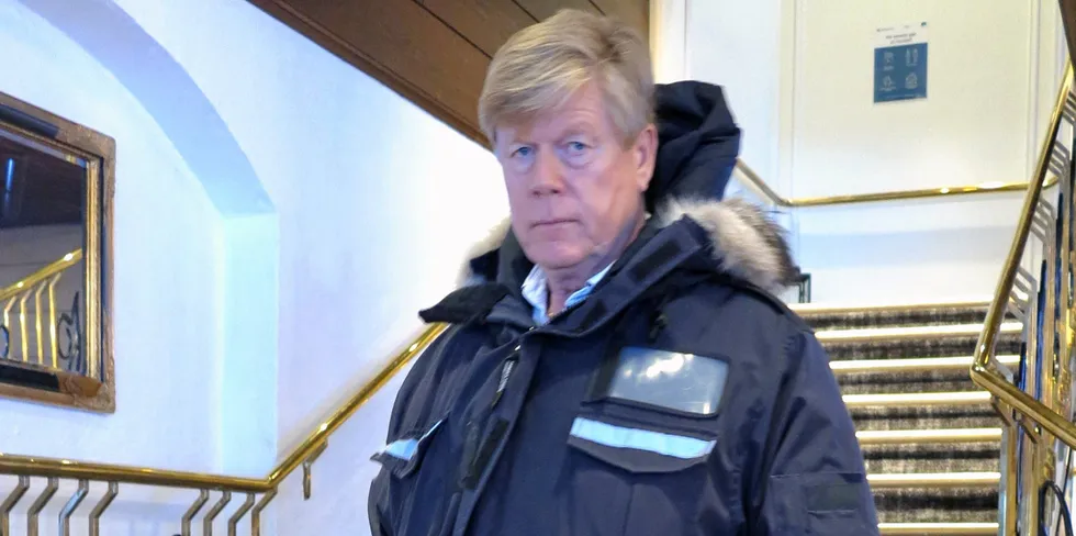 Ocean Trawlers co-founder Magnus Roth. The Russian whitefish giant was later renamed Norebo.