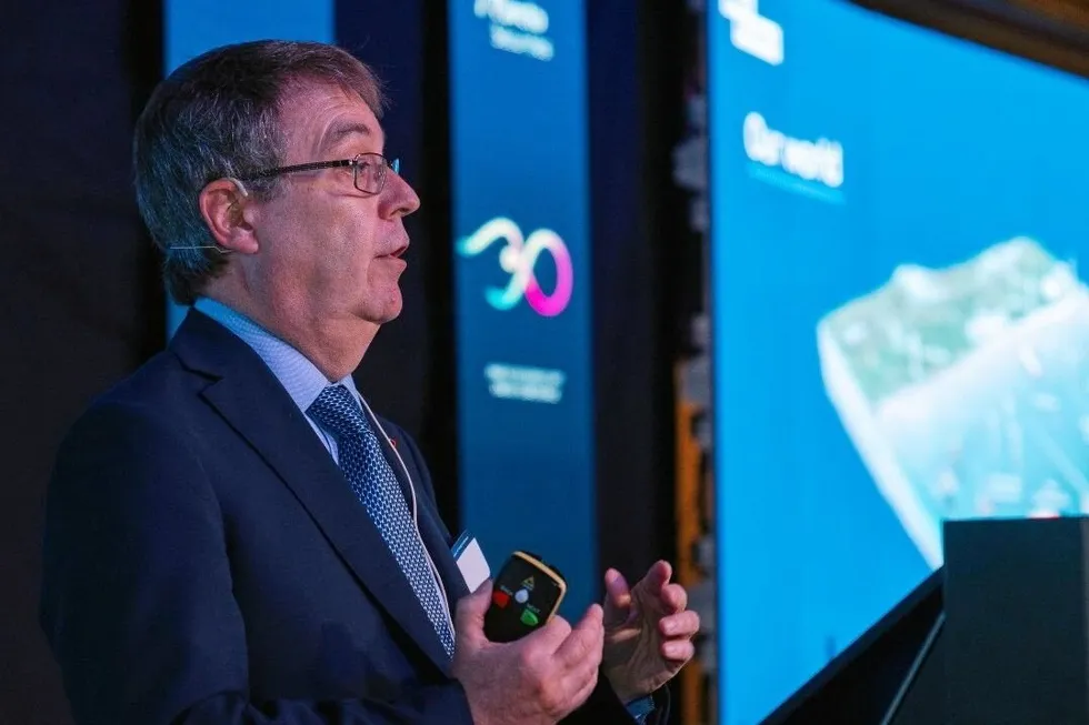 Subsea7 chief executive John Evans.
