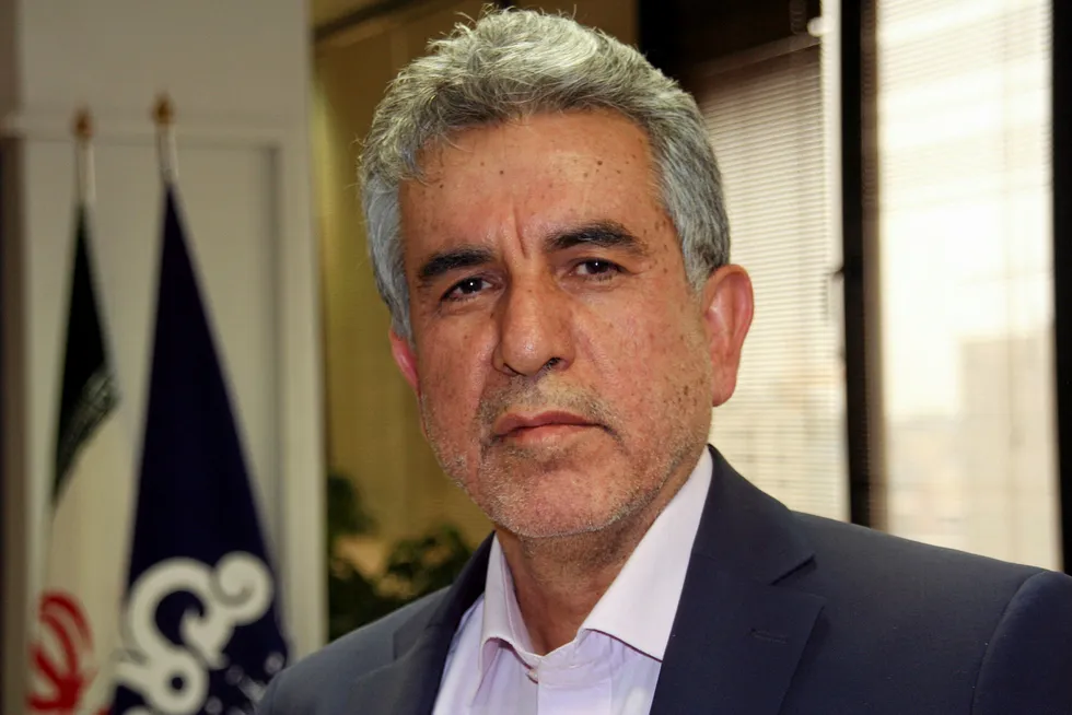 Working out the details: NIOC deputy managing director for engineering and development Gholamreza Manouchehri
