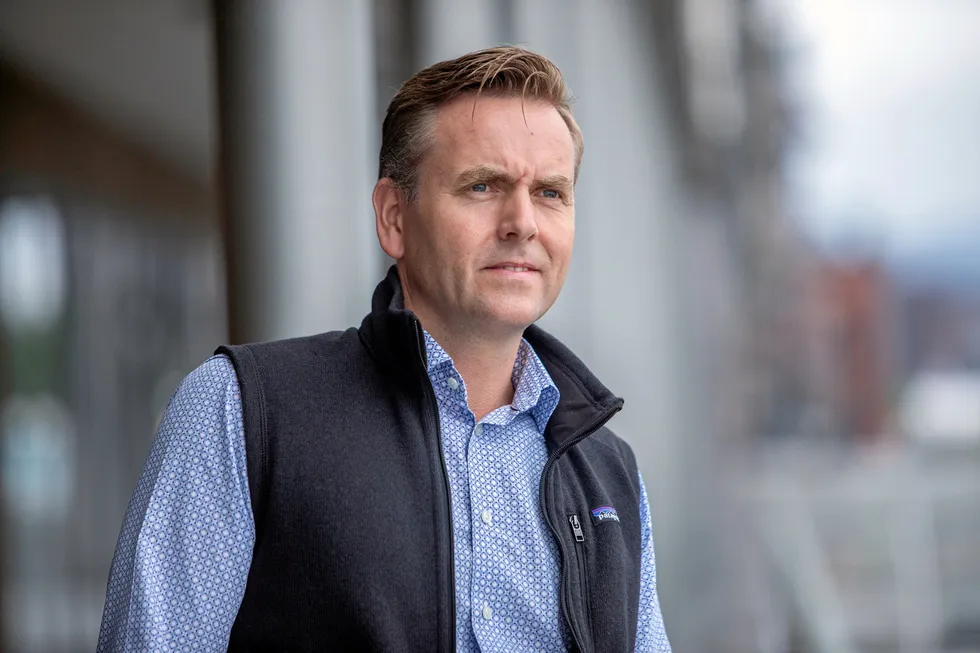 Opportunity: OKEA chief executive Svein Liknes