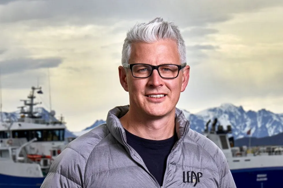 Dan Aherne, CEO of New England Seafood International.