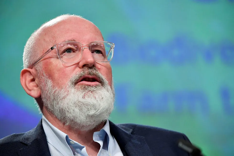 Just Transition work ahead: executive vice president for the European Green Deal, Frans Timmermans