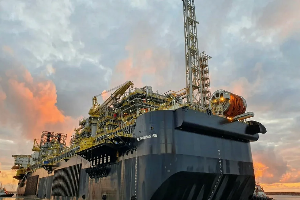 Petrobras: operated FPSO P-68