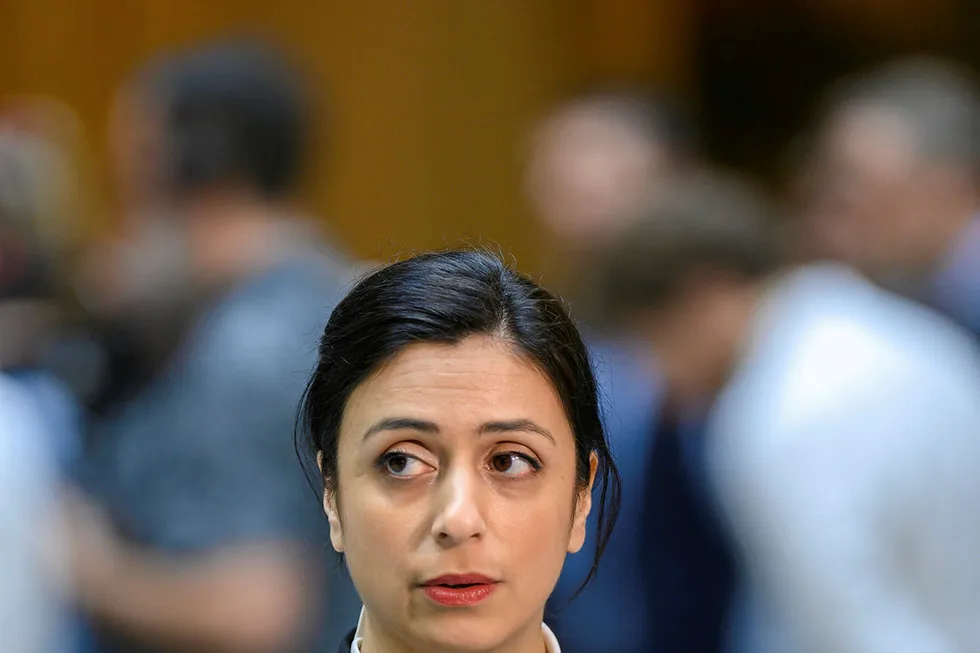 Applying pressure: Hadia Tajik, deputy leader of the Labour Party that holds the key to a majority decision to improve the oil tax package