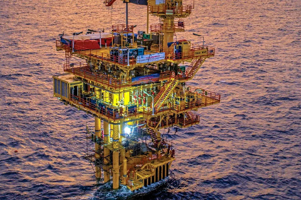 Petronas subsidiary Vestigo Petroleum's Tembikai field offshore Malaysia.