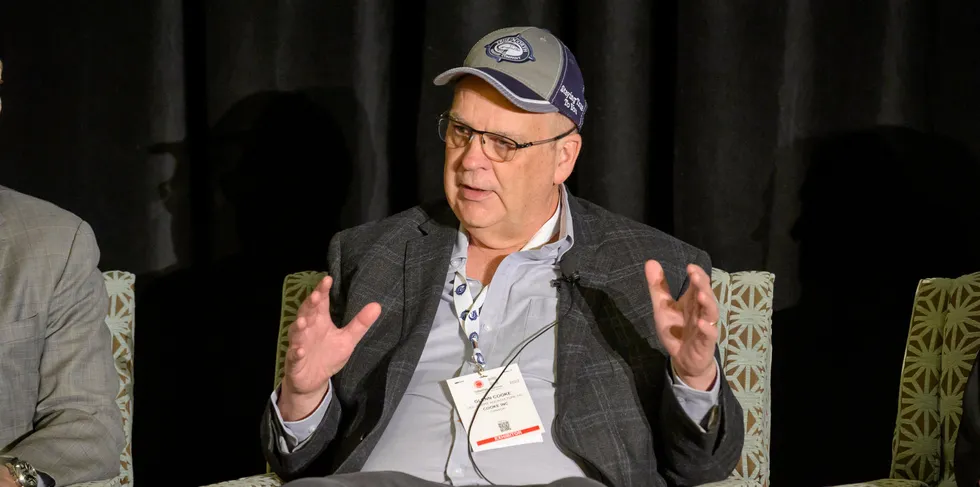 Owner of a seafood empire, Glenn Cooke indulged a new business segment this week.