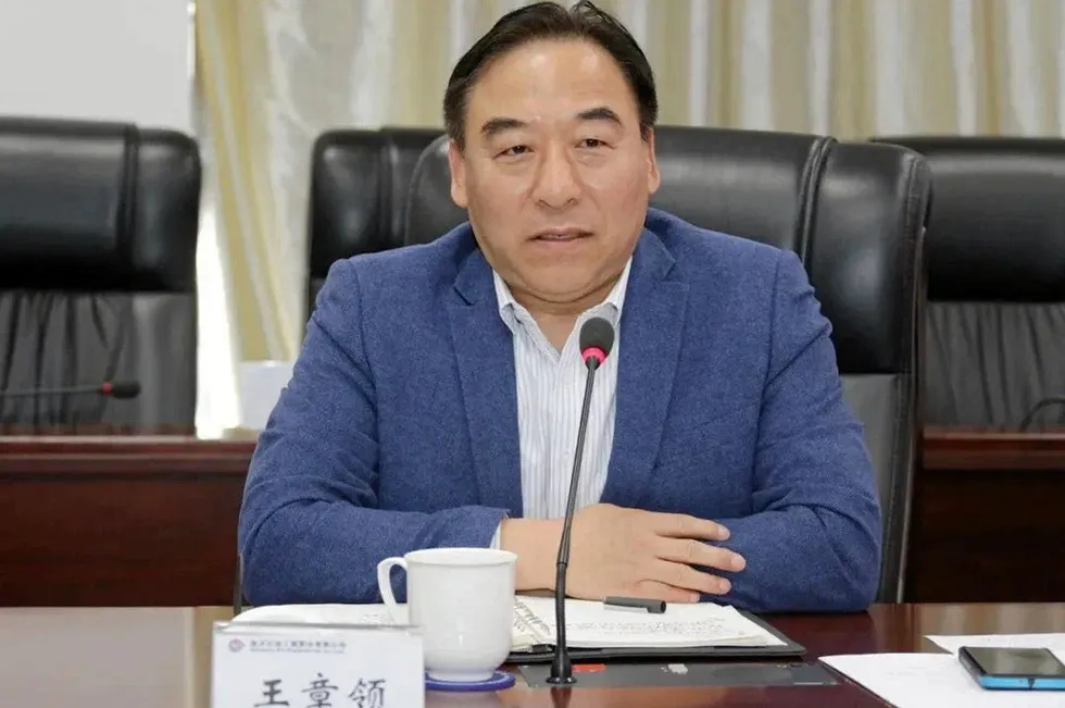 COOEC chairman Wang Zhangling.